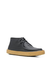 schwarze Chukka-Stiefel aus Leder von Camper