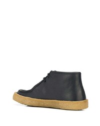 schwarze Chukka-Stiefel aus Leder von Camper