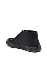 schwarze Chukka-Stiefel aus Leder von Camper