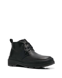 schwarze Chukka-Stiefel aus Leder von Camper