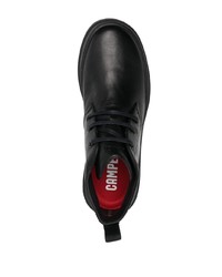 schwarze Chukka-Stiefel aus Leder von Camper