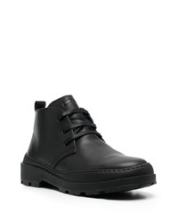 schwarze Chukka-Stiefel aus Leder von Camper