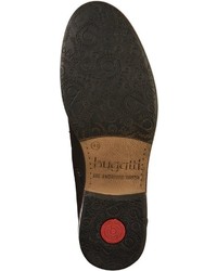 schwarze Chukka-Stiefel aus Leder von Bugatti