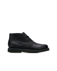 schwarze Chukka-Stiefel aus Leder von Camper