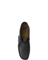 schwarze Chukka-Stiefel aus Leder von Clarks Originals
