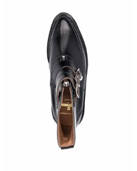 schwarze Chukka-Stiefel aus Leder von Comme Des Garcons Homme Plus