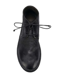 schwarze Chukka-Stiefel aus Leder von Marsèll