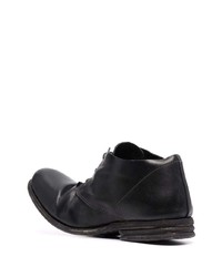 schwarze Chukka-Stiefel aus Leder von Poème Bohémien