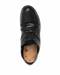 schwarze Chukka-Stiefel aus Leder von Poème Bohémien