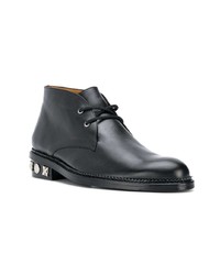 schwarze Chukka-Stiefel aus Leder von Toga Virilis