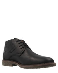 schwarze Chukka-Stiefel aus Leder von FRETZ men