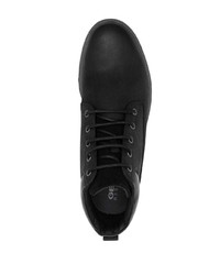 schwarze Chukka-Stiefel aus Leder von Geox