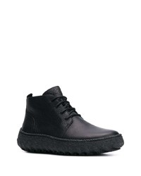 schwarze Chukka-Stiefel aus Leder von Camper