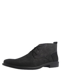 schwarze Chukka-Stiefel aus Leder von Jomos