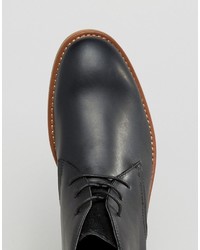 schwarze Chukka-Stiefel aus Leder von Aldo