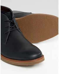 schwarze Chukka-Stiefel aus Leder von Aldo