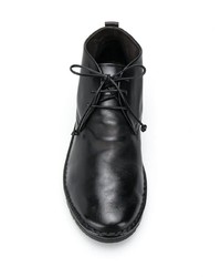 schwarze Chukka-Stiefel aus Leder von Marsèll