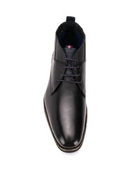 schwarze Chukka-Stiefel aus Leder von Lloyd