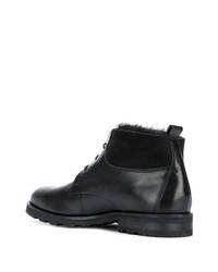 schwarze Chukka-Stiefel aus Leder von Lloyd