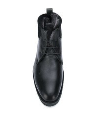 schwarze Chukka-Stiefel aus Leder von Lloyd