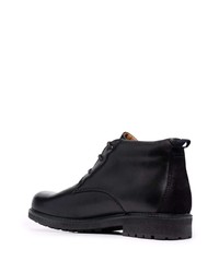 schwarze Chukka-Stiefel aus Leder von Timberland