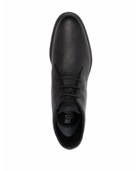 schwarze Chukka-Stiefel aus Leder von Hogan
