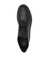 schwarze Chukka-Stiefel aus Leder von Clarks Originals