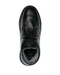 schwarze Chukka-Stiefel aus Leder von Baldinini