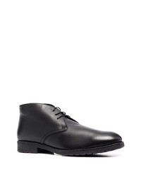 schwarze Chukka-Stiefel aus Leder von Bally