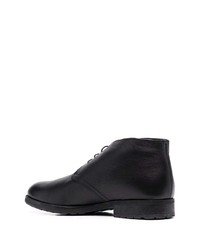 schwarze Chukka-Stiefel aus Leder von Bally