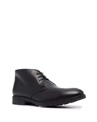 schwarze Chukka-Stiefel aus Leder von Bally