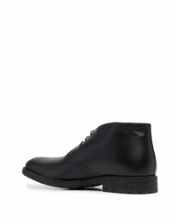 schwarze Chukka-Stiefel aus Leder von Bally