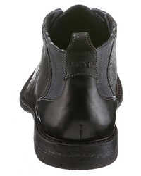 schwarze Chukka-Stiefel aus Leder von Lloyd