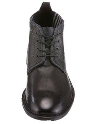 schwarze Chukka-Stiefel aus Leder von Lloyd