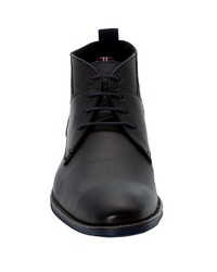 schwarze Chukka-Stiefel aus Leder von Lloyd