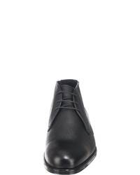 schwarze Chukka-Stiefel aus Leder von Lloyd