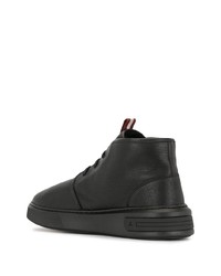 schwarze Chukka-Stiefel aus Leder von Bally