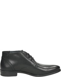 schwarze Chukka-Stiefel aus Leder von Mercedes