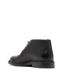 schwarze Chukka-Stiefel aus Leder von Bally