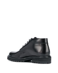 schwarze Chukka-Stiefel aus Leder von Common Projects