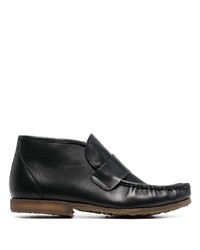 schwarze Chukka-Stiefel aus Leder von Premiata