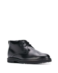 schwarze Chukka-Stiefel aus Leder von Tod's