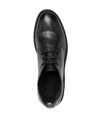 schwarze Chukka-Stiefel aus Leder von Officine Creative