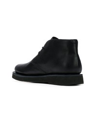 schwarze Chukka-Stiefel aus Leder von Camper