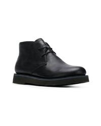 schwarze Chukka-Stiefel aus Leder von Camper