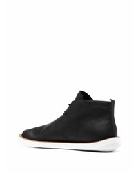 schwarze Chukka-Stiefel aus Leder von Camper