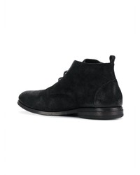 schwarze Chukka-Stiefel aus Wildleder von Marsèll