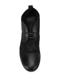 schwarze Chukka-Stiefel aus Wildleder von Marsèll