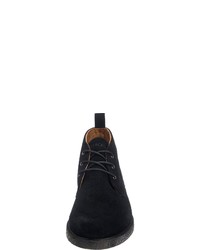 schwarze Chukka-Stiefel aus Wildleder von Blackstone
