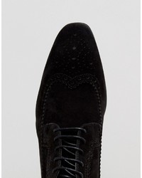 schwarze Chukka-Stiefel aus Wildleder von Asos